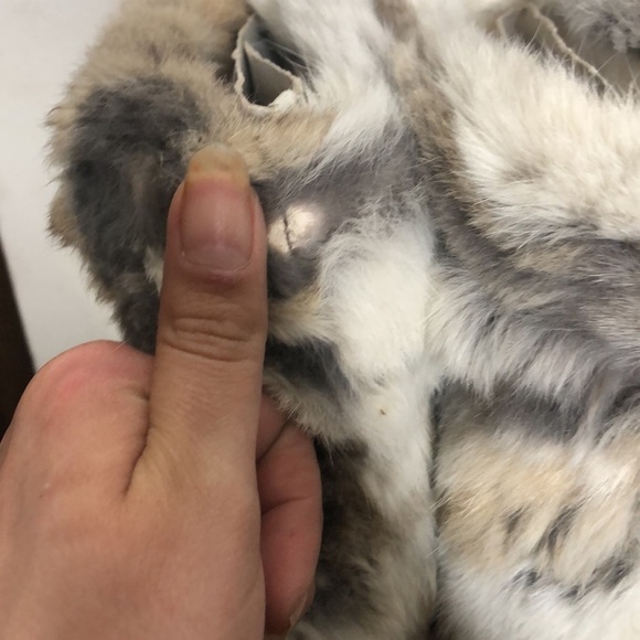 Oscar sport rabbit fur boots size 36 (5.5) - Picture 8 of 13